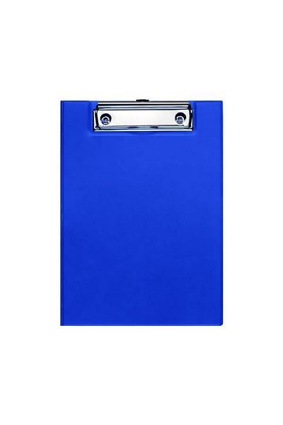 Önder Blue A5 Secretary Table with PVC Cover