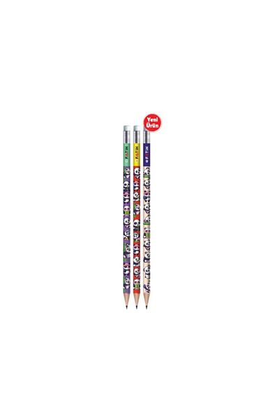 Fatih Pencil Panda Kids Pencil with Eraser (PACK OF 72)