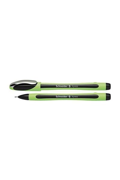 SCHNEIDER Fineliner Xpress 0.8 Mm Fiber Tip Pen Black Box of 10