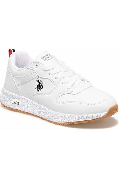 U.S. Polo Assn. U.S.POLO ASSN ANGEL 3PR WHITE COMFORT CASUAL ΚΑΘΗΜΕΡΙΝΑ ΑΘΛΗΤΙΚΑ ΠΑΠΟΥΤΣΙΑ