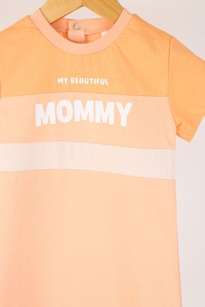 Harika KIDS Mommy Printed Baby Girl and Child Combed Cotton Jumpsuit