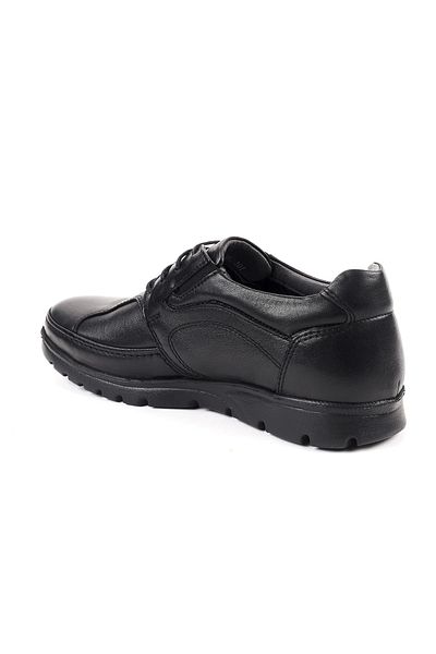 Forelli 32605-h Pantofi Broks Black pentru bărbați, din piele confortabilă