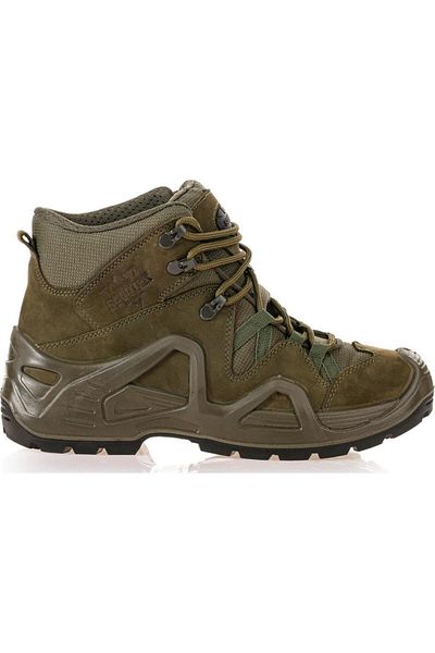 Scooter 1492 Αδιάβροχες μπότες από γνήσιο δέρμα Khaki Nubuck