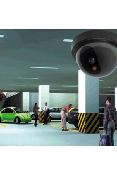 Led Işıklı Dome Güvenlik Kamerası Caydırıcı