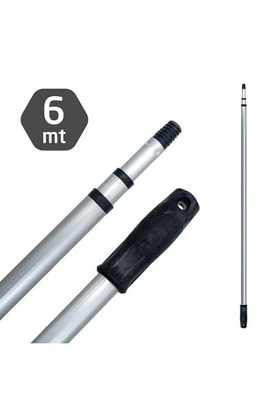 Master 510824   Aluminum Pole with Telescopic Handle 6 m (3 Stages)