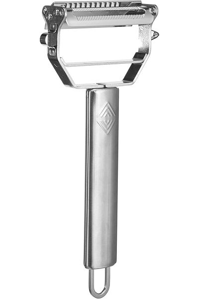 Store Size Stainless Steel Turbo Julienne Peeler Vegetable and Fruit Peeler Practical Peeler, Standard Color, Medium