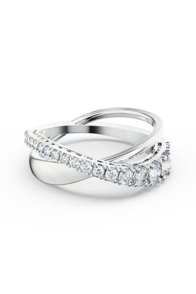 Swarovski 5572716 Yüzük Twıst-rıng Rows Czwh-rhs 50
