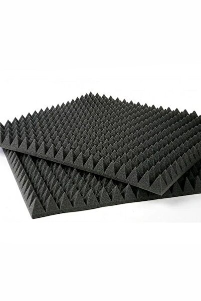KILIÇSES AKUSTİK PİRAMİT SÜNGER YANMAZ 50 CM X 50 CM 70 DNS