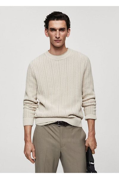 MANGO Man Karma knitted sweater