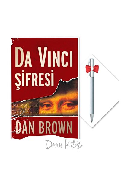 Altın Kitaplar Da Vinci Şifresi - Dan Brown ÖZEL BOY, CAPRİCE B112 TÜKENMEZ KALEM HEDİYELİ