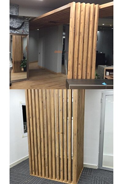 Dekonil Ahşap Seperatör Duvar Bölme Profili 5*8*280 Cm (1 Adet)