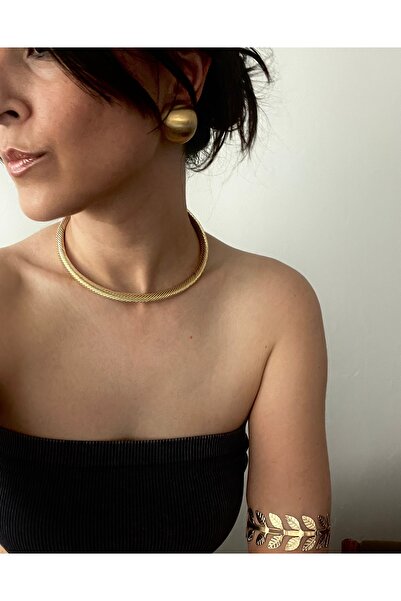 Hoop jewelery Choker Tasma Kolye