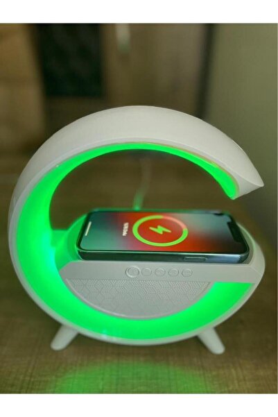 abnturk Kablosuz şarj özellikli Gece Lambası ve bluetooth özelikli speaker