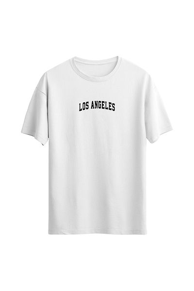 Açık Garaj los Angeles PrinTed Unisex T-Shirt - Regular Fit