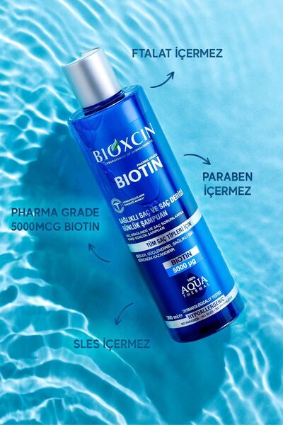 Bioxcin Biotin Şampuan 300 ml - Hassas Saç Derisi Hassas Saçlar 4'lü