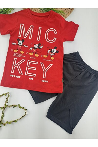 Butik Mickey Mouse D Sa deznom P Pamuk u Letnji set majica i šortsa za dečake