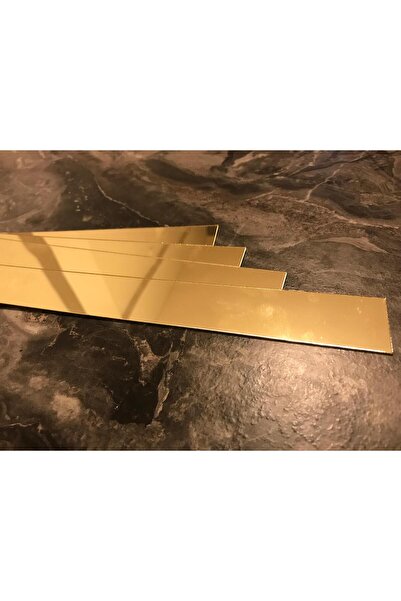 TASARIM TABELA Dekoratif Şerit Ayna Pleksi 60x3cm 4 Adet