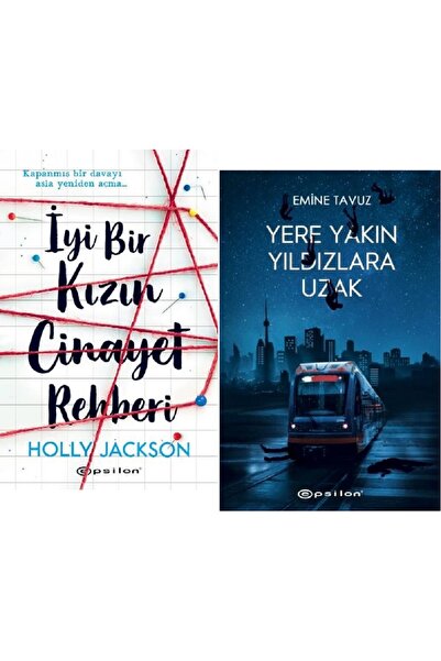 Epsilon Yayınevi İyi Bir Kızın Cinayet Rehberi + Yere Yakın Yıldızlara Uzak /...