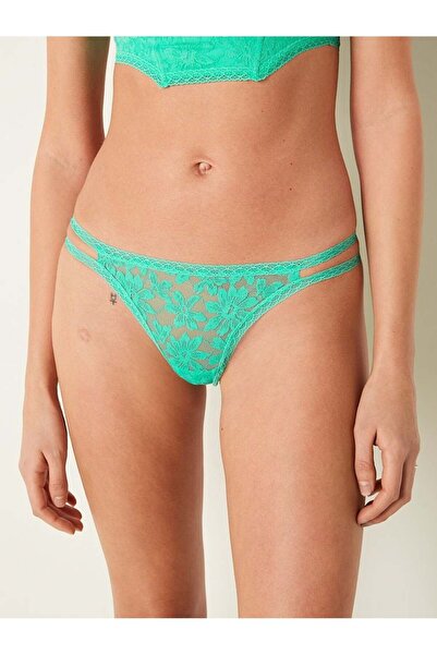 PINK Dantelli Askılı Tanga