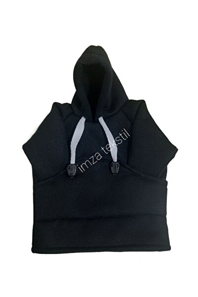 İmza Siyah Kapşonlu Vites Aksesuarı, Vites Poları, Vites Hoodie
