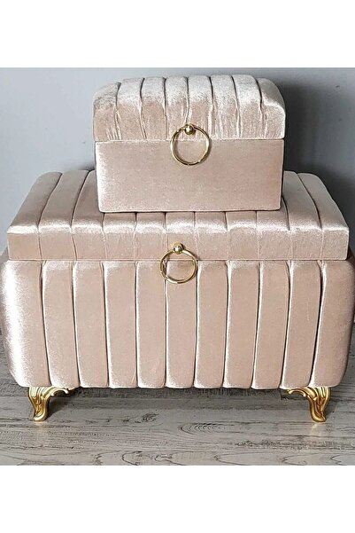 Nima Çeyiz Sandık 2li Çeyiz Ve Nişan Sandığı Seti Ve Hediye Kutusu