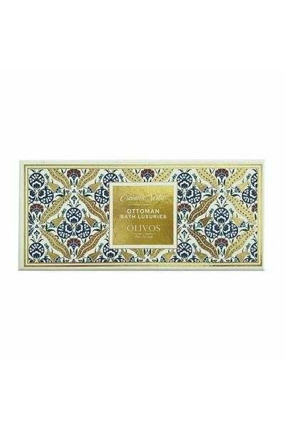 Olivos Ottoman Series Pattern 1 Olive Oil Soap + Granular Soap 250 Gr + 100 Gr