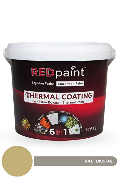 REDpaint Thermal Coating (THERMAL PAİNT–ISI YALITIM BOYASI) Iç, Dış Cephe Ve ...