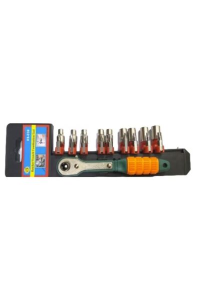 ZhlTools 19 Parça Cırcır Kollu Bits Ucu Seti XS-038