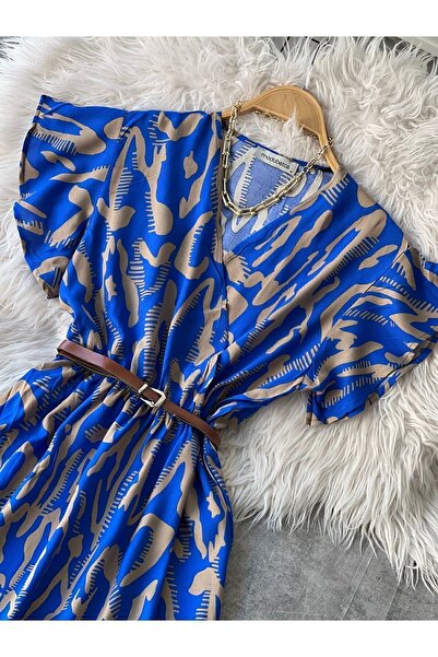 modabetce Двуредна дамска рокля без колан Zayna 011