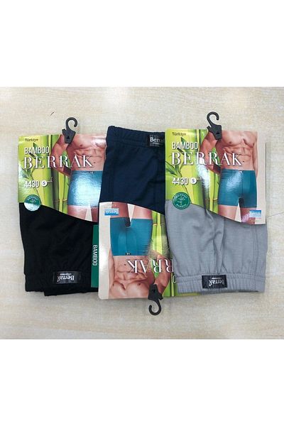 BERRAK İÇ GİYİM Berrak4430, 5 Pack Ανδρικό μπαμπού Boxer Brk4430-5