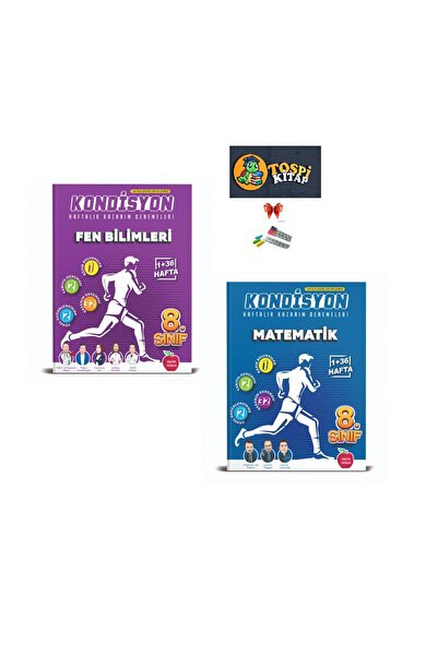 Newton Yayınları YENİ ------8.SINIF KONDİSYON + FEN BİLİMLERİ + MATEMATİK DEN...