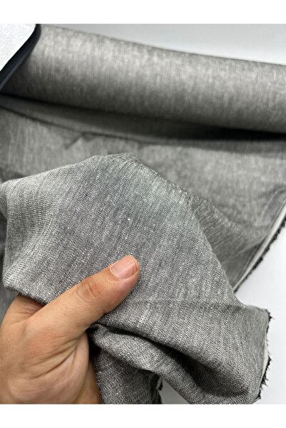 Kumaş Sevdası Πανταλόν Μπουφάν Πουκάμισο Βαμβακερό Λινό Φαρδύ Δεν Εμφανίζεται Εσωτερικά (ΠΛΑΤΟΣ 135 εκ.)