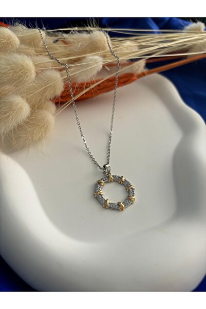 crown atelier نموذج فضي قلادة فولاذية عالية الجودة