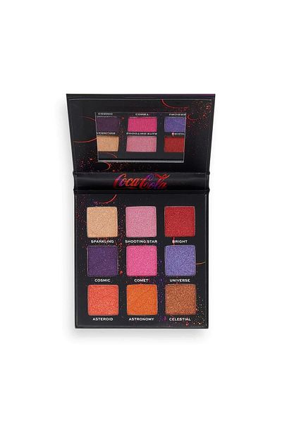 MAKEUP REVOLUTION Coca Cola Starlight Shadow Mini Palette - Headlight Palette Mini Revolution X