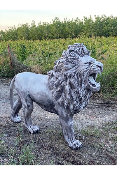 Lotus HEYKEL 2.30 METRE FİBERGLAS DEKORASYON DEV ASLAN