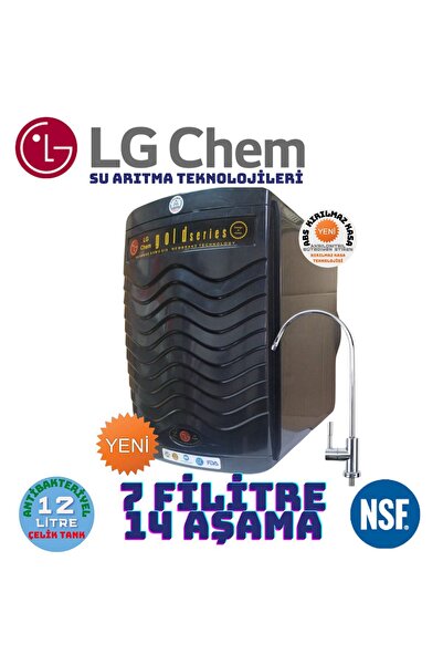 LG Chem Gold Specıal Siyah 12 Litre 7 Filitre 14 Aşama Gümüş Iyon Tatlandırıc...