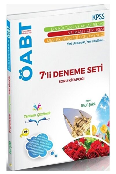 Şara Akademi Şara Akademi Öabt Din Kültürü Ve Ahlak Bilgisi 7 Deneme Çözümlü ...