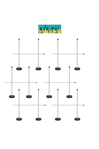 Çağrı Football Slalom Set Slalom Set Conditioning Set Training Set Wedge Base Set 12 Pieces