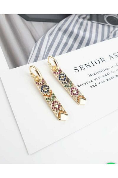 G Sport POLO Tie model Earrings - Stylish Design