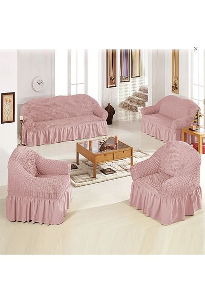 BALADI HOME Bürümcük Lycra Flexible Washable 3.2.1.1 Κάλυμμα καθίσματος 3.2.1.1 Κάλυμμα καναπέ (1 σετ)