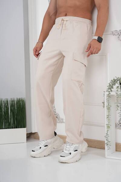 Erkek Cepli Baggy Pantolon