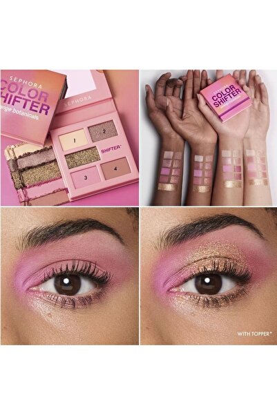 SEPHORA COLOR SHIFTER STRANGE BOTANICALS - Mini Göz Far Paleti