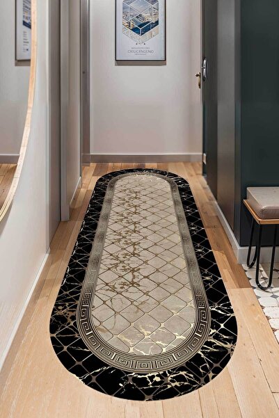 YTR HOME Ψηφιακή τυπωμένη αντιολισθητική βάση - Μοκέτα που πλένεται για σαλόνι και κουζίνα