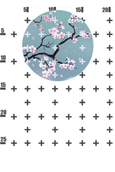 Lyroni Yenilebilir Şeker Kağıt Sakura Ağaçı Japon Kiraz Ağaçı Temalı Pasta Sü...