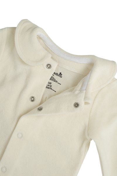 Gambino Cream 3 Piece Jumpsuit Set for Baby Girl