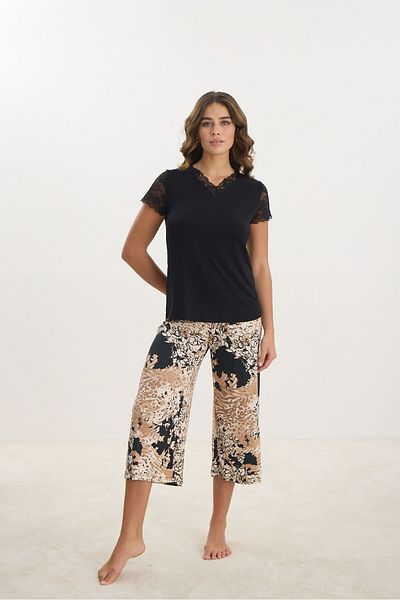 Sevim 16122 Model Capri Pajama Set