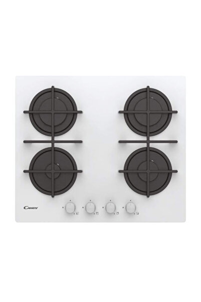 Candy Döküm Izgara Beyaz Cam Ankastre Ocak