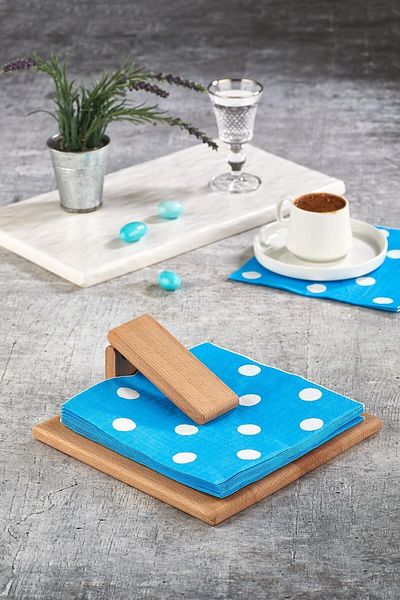 woodsy Napkin Holder Wooden