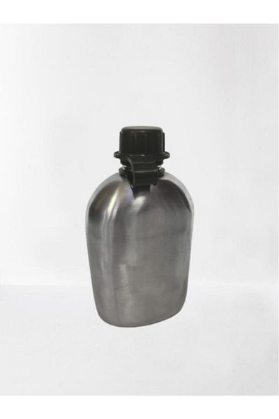 Donatım Aluminum Military Flask with Case