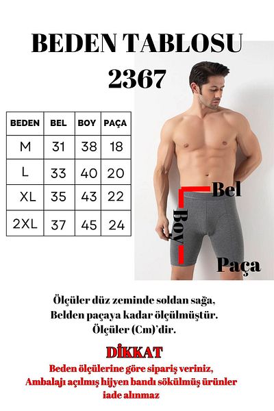DONEX Ανδρικά Boxers 5 τεμαχίων - Μακριά πόδια και ύφασμα Lycra